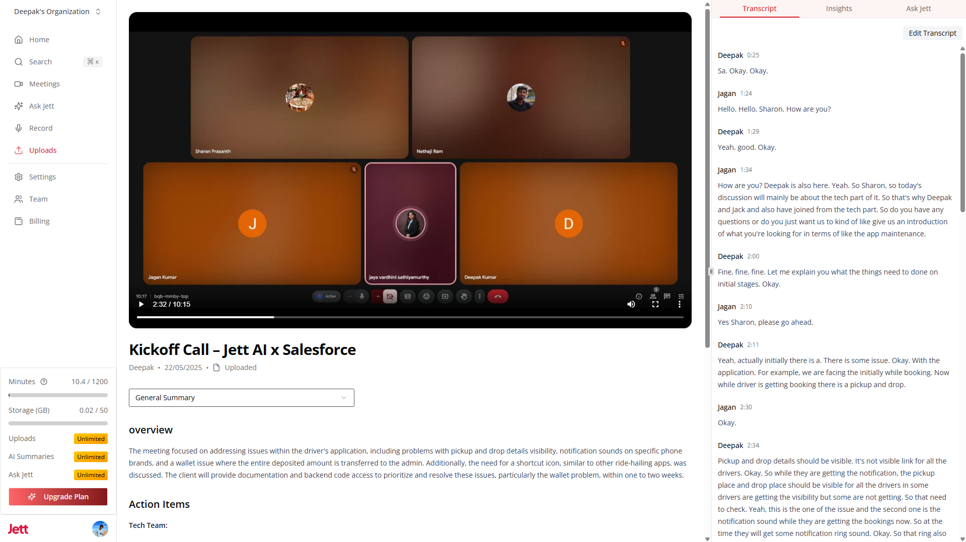 Dashboard Preview